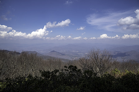 Landscape overlook from Brasstown Bald, Georgia thumbnail