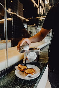 Pastel de nata in Lisbon at Manteigaria, Portugal thumbnail