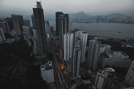 aerial photography of concrete building thumbnail