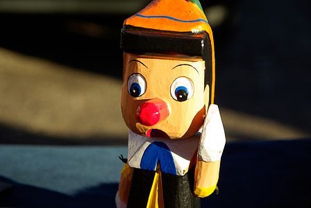 selective focus photo of Pinocchio thumbnail