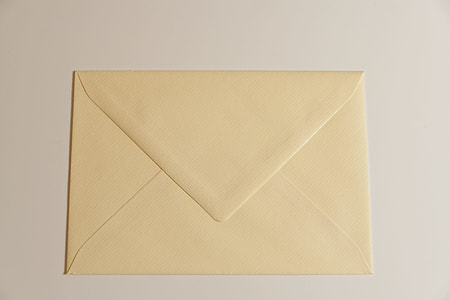 white envelope on white surface thumbnail
