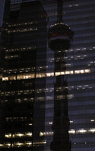black glass high rise city buildings thumbnail