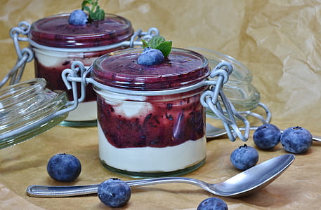 two glass canister jars thumbnail