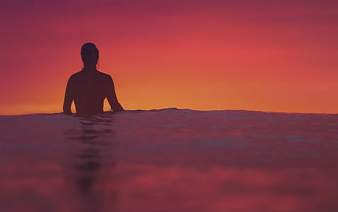 man standing in water thumbnail
