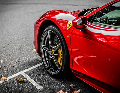 red Ferrari sports car thumbnail