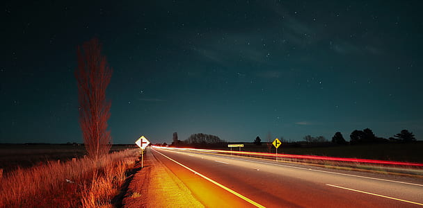highway during night thumbnail
