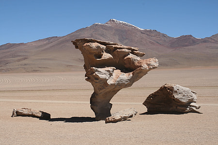 rock formation on desert thumbnail