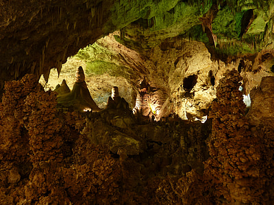 statue on stone cave thumbnail