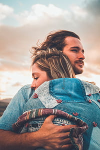man hugging woman thumbnail