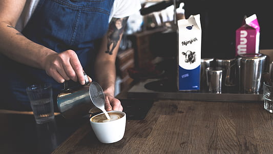 person making coffee thumbnail