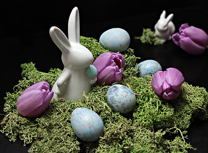 white bunny figurine thumbnail