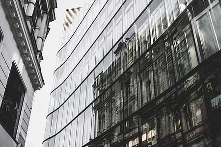Low Angle Photography of Curtain Building thumbnail