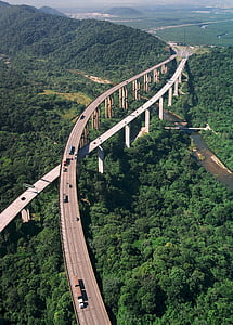 aerial photo of road filled with vehicles thumbnail