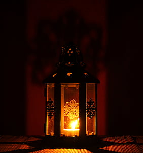 black metal candle lantern thumbnail