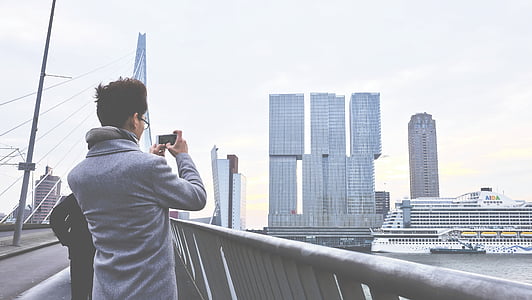 man taking photo at daytime thumbnail