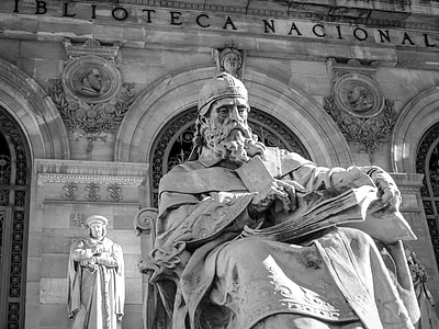 photography of statues near hall thumbnail