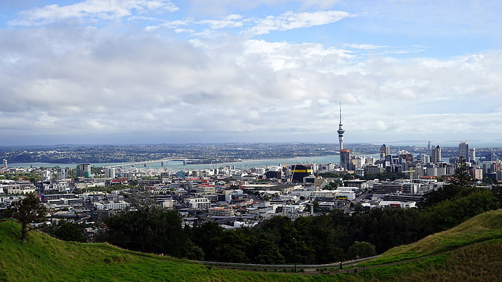 Auckland city in New Zealand during daytime