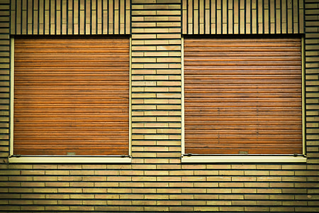 brown window blinds on window thumbnail