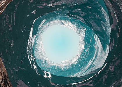 cold, snow, mountains, water thumbnail