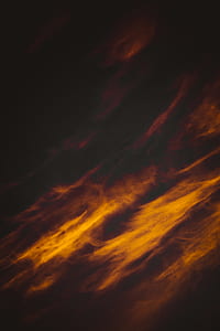 orange flame with black background thumbnail