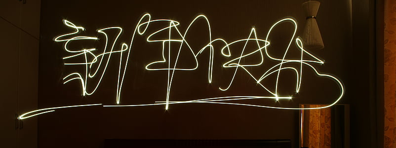white neon signage thumbnail