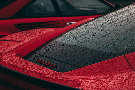 closeup photography of red Ferrari sports car thumbnail