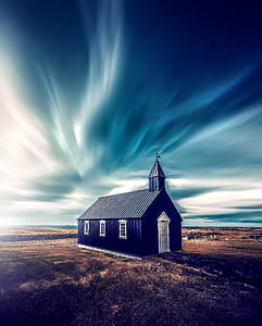 Blue And White Chapel thumbnail