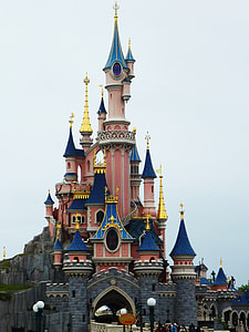 Disney Land castle photography thumbnail