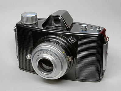 close-up photo of black and gray camera thumbnail