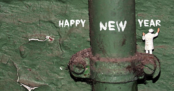 Happy New Year-printed paper thumbnail