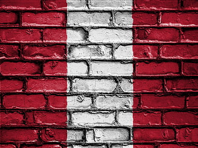 red and grey brick wall thumbnail