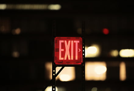 turned-on exit signage thumbnail