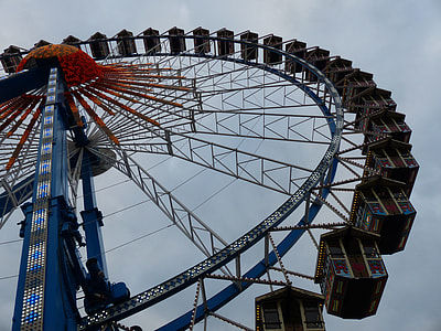 above ground photo of ferris wheel thumbnail