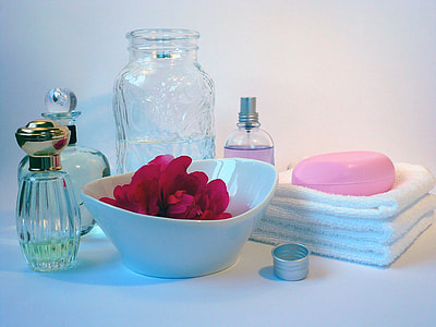 white ceramic bathroom containers thumbnail