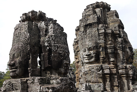 photo of ruin under white sky thumbnail