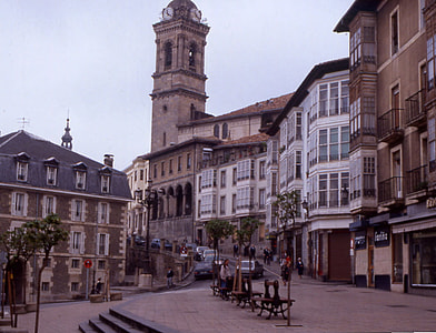 Streets in Vitoria-Gasteiz in Spain thumbnail