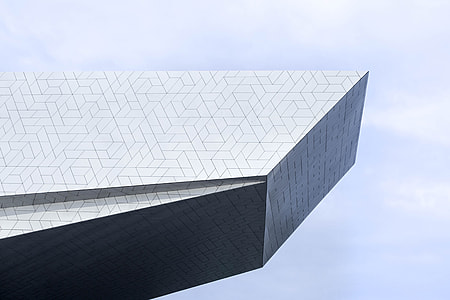 worm's eye view of gray concrete building thumbnail