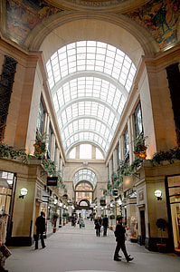 The Exchange Arcade inside the Council House in Nottingham, England thumbnail