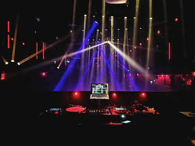 DJ controller with laptop inside the club thumbnail
