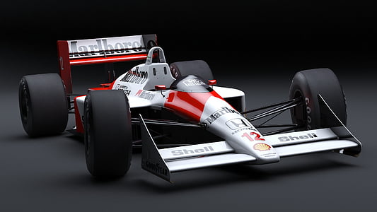 white and red Marlboro formula 1 car wallpaper thumbnail
