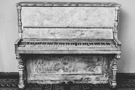 gray upright piano thumbnail