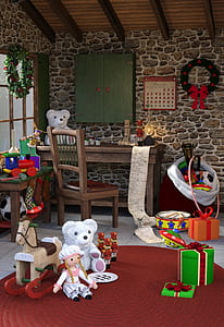 toys on rug thumbnail