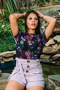Photo of Woman Wearing Floral Top thumbnail