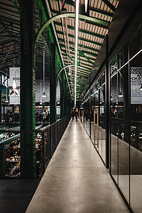 ‘Koszyki’ market hall, commonly known as the ‘People’s bazaar’, Warsaw, Poland thumbnail
