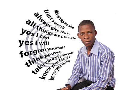 photo of man sitting on white surface thumbnail
