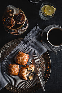 Sweet buns with cream cheese inside thumbnail