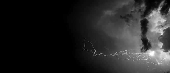 thunder strike during nighttime thumbnail
