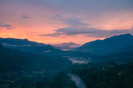 areal photography of mountains thumbnail