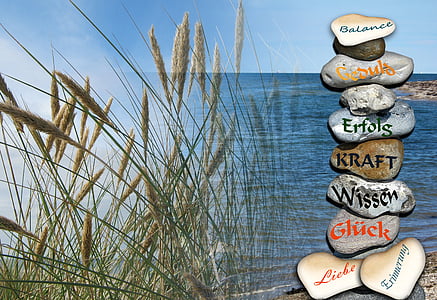 beige and brown stone pile sign thumbnail