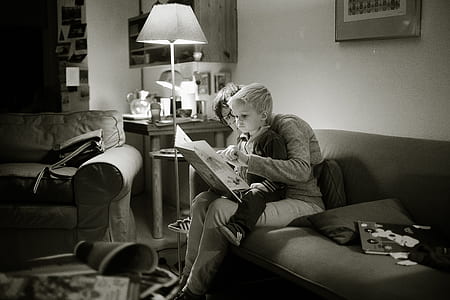 black-and-white, person, people, woman thumbnail